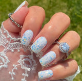Crystal Crush Glitter Nail Wraps