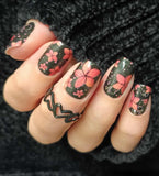 Coral Garden Nail Wraps