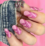Delicate Crossing Nail Wraps