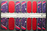 Royal Red White & Blue Nail Wraps