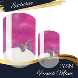 Butterfly Effect French Nail Wraps