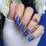 Sapphire Prism Nail Wraps