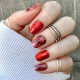 Blissful Plaid Nail Wraps