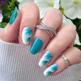 Caribbean Breeze Nail Wraps