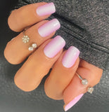 Blush Beam Nail Wraps