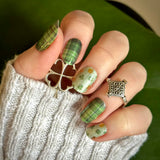 Dublin Plaid Nail Wraps