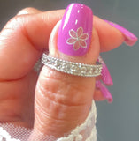 Peek-A-Bloom Nail Wraps