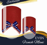 Star Spangled French Nail Wraps