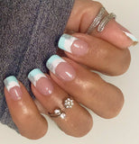 Frosty French Nail Wraps