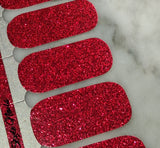 Ruby Slipper Nail Wraps