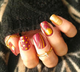 Rustic Autumn Nail Wraps