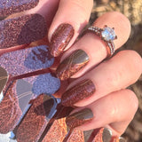 Isn't She Mocha Nail Wraps