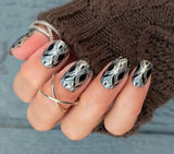 Oynx Radiance Nail Wraps