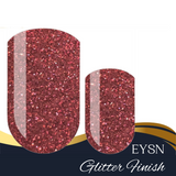 Cherry Cola Glitter Nail Wraps