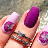 Butterfly Blooms Nail Wraps