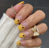 Sunflower French Nail Wraps