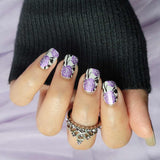 Enchanted Violet Nail Wraps