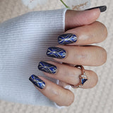 Midnight Radiance Nail Wraps