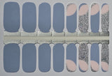 Periwinkle Party Nail Wraps