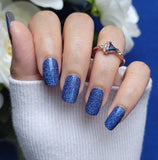 Sapphire Prism Nail Wraps
