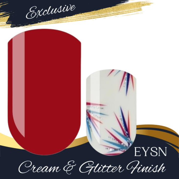 Patriotic Paradise Nail Wraps
