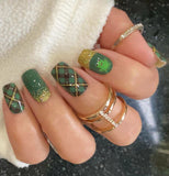 Plaid Hoppers Nail Wraps