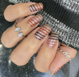 Rustic Sparkle Nail Wraps