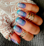 Coastal Breeze Nail Wraps