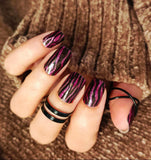 Midnight Tigress Nail Wraps