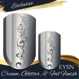 Bejeweled Platinum Nail Wraps