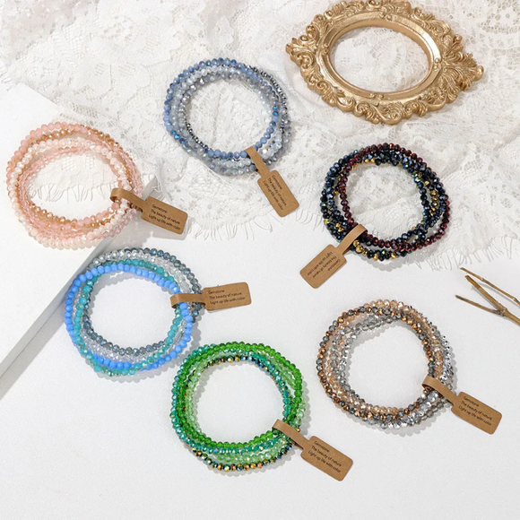 Gemstone Stretch Bracelets