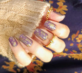 Violet Meadow Nail Wraps