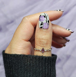Enchanted Violet Nail Wraps
