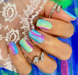 Groovy Waves Nail Wraps
