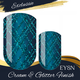Seaside Pop Plaid Nail Wraps