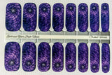 Orchid Vortex Nail Wraps