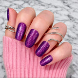 Electric Orchid Obsession Nail Wraps