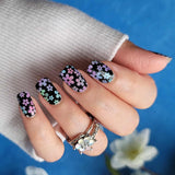 Starlight Floral Nail Wraps