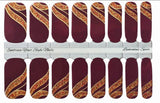 Luminous Spice Nail Wraps
