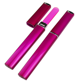 Glass Nail File with Protective Case - Assorted Colors