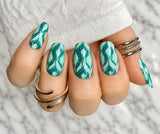 Caribbean Radiance Nail Wraps