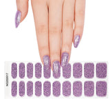Lilac Sizzle Deluxe Semi-Cured Gel Nail Strips