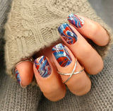 Rockets Red Glare Nail Wraps