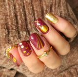 Rustic Autumn Nail Wraps