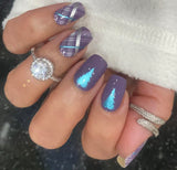 Timber Plaid Nail Wraps