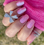 Pink Bow-Tique Nail Wraps