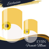 Sunflower French Nail Wraps
