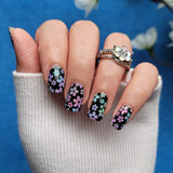 Starlight Floral Nail Wraps