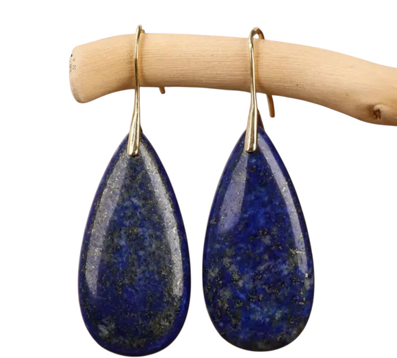 Glory Earrings (Lapis)