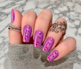 Bejeweled Orchid Nail Wraps